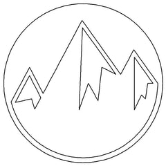 Standard Definition Key Lock Caps (XJ, 2002-2006 TJ, JK) Mountains 