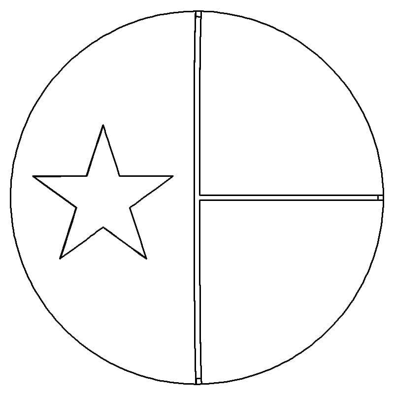 1997 - 2001 TJ Wrangler Key Lock Caps (SD) Texas Flag 