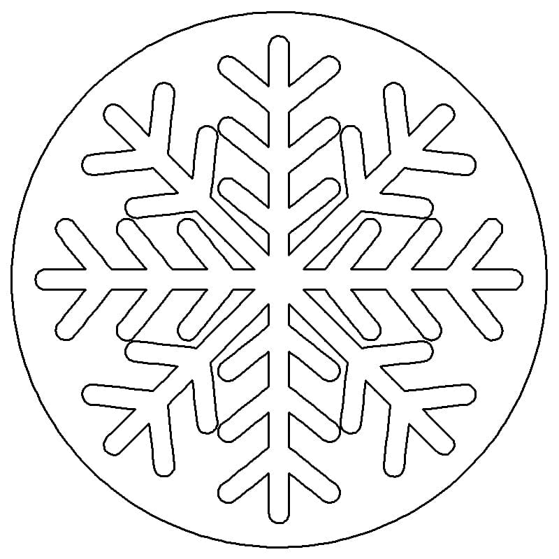 Custom Jeep Badges (SD) Snowflake 