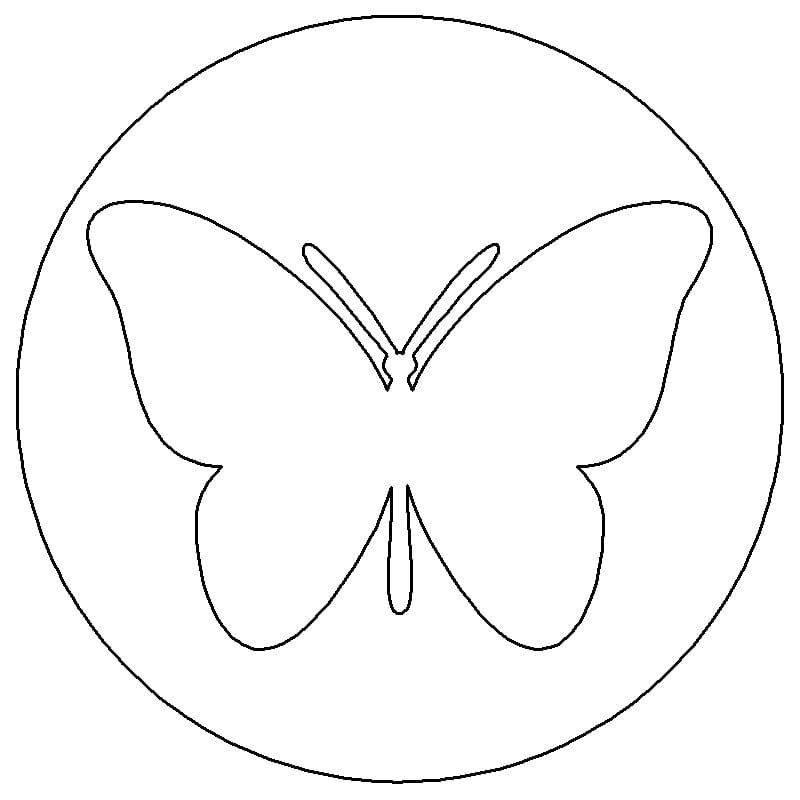 1997 - 2001 TJ Wrangler Key Lock Caps (SD) Butterfly 