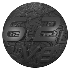 Copy of Custom Jeep Badges (HD) High Definition 23 Gladiator 6.2L V8