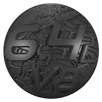 Copy of Custom Jeep Badges (HD) High Definition 23 Gladiator 6.4L V8