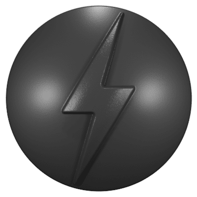 Custom Jeep Badges - Passenger Side (HD) Lightning Bolt 