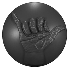Copy of Custom Jeep Badges (HD) High Definition 23 Gladiator Shaka