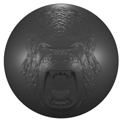 Custom Jeep Badges - Passenger Side (HD) Gorilla 