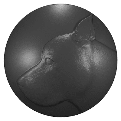Copy of Custom Jeep Badges (HD) High Definition 23 Gladiator Pitbull