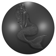 Custom Jeep Badges (HD) Mermaid 