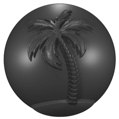 Copy of Custom Jeep Badges (HD) High Definition 23 Gladiator Palm Tree