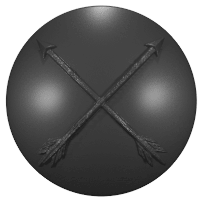 Copy of Custom Jeep Badges (HD) High Definition 23 Gladiator Arrows