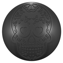 Custom Jeep Badges (HD) Sugar Skull 