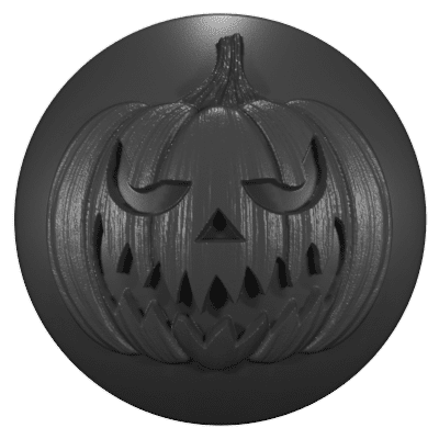 Copy of Custom Jeep Badges (HD) High Definition 23 Gladiator Jack-o'-Lantern