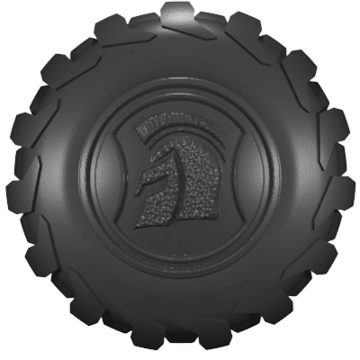 Custom Jeep Badges (HD) Tire Gladiator 