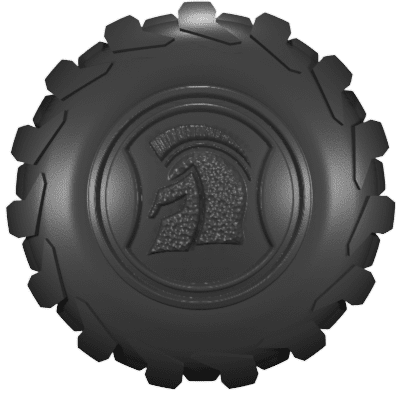 Copy of Custom Jeep Badges (HD) High Definition 23 Gladiator Tire Gladiator