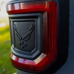 Custom Panels for Oracle JT Gladiator Flush Lights Airforce Emblem 