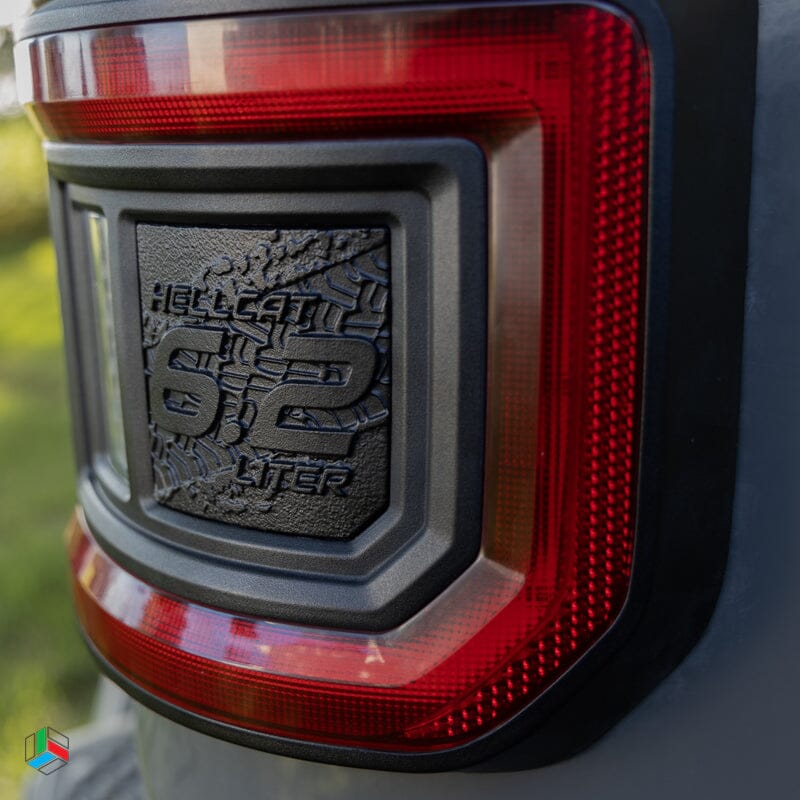 Custom Panels for Oracle JT Gladiator Flush Lights 6.2L HELLCAT 