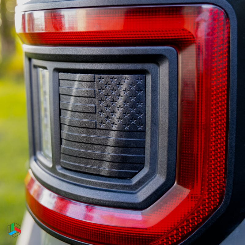 Custom Panels for Oracle JT Gladiator Flush Lights American Flag 