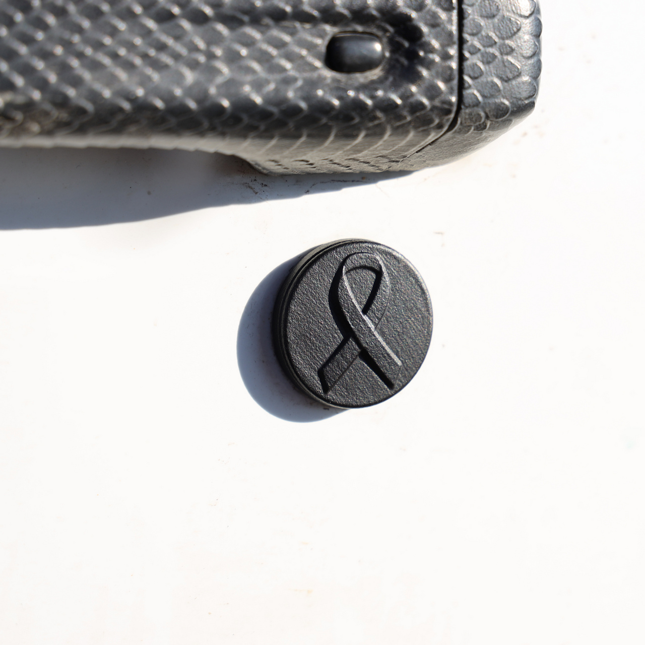 Breast Cancer Ribbon | Key Lock Cap