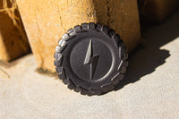 Thumbnail for Lightning Bolt in Tire | Key Lock Cap